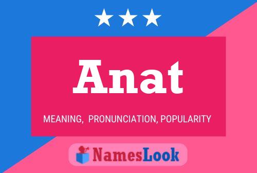 ملصق اسم Anat