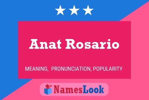 ملصق اسم Anat Rosario