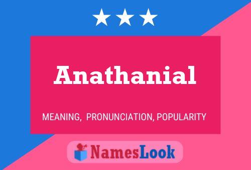 ملصق اسم Anathanial