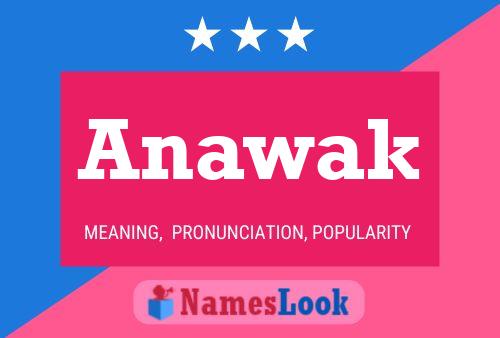 ملصق اسم Anawak