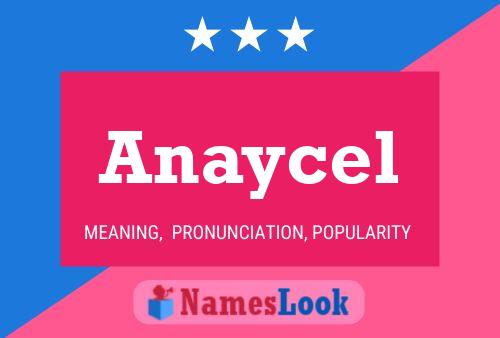 ملصق اسم Anaycel