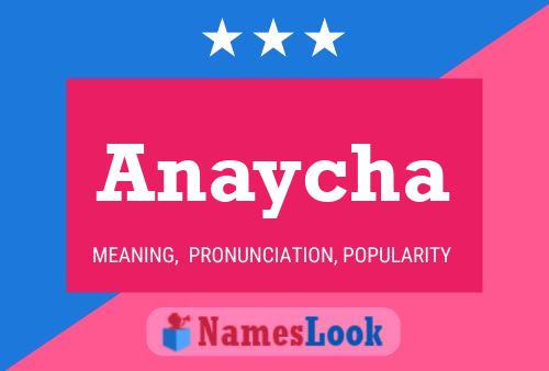 ملصق اسم Anaycha