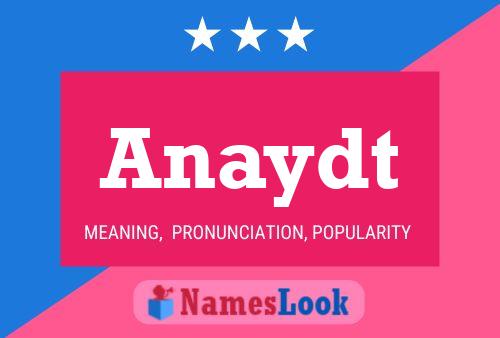 ملصق اسم Anaydt