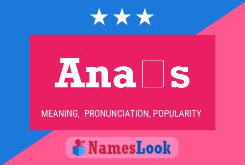 ملصق اسم Anaïs