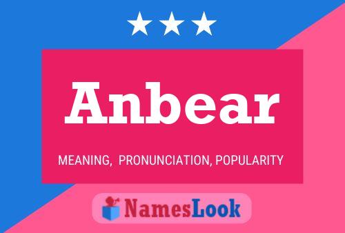 ملصق اسم Anbear