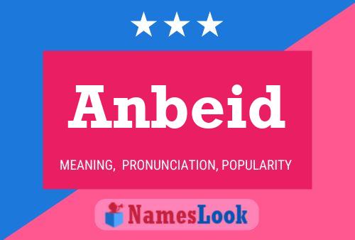 ملصق اسم Anbeid