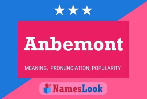 ملصق اسم Anbemont