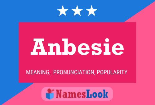 ملصق اسم Anbesie