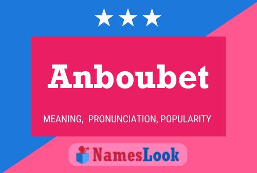 ملصق اسم Anboubet