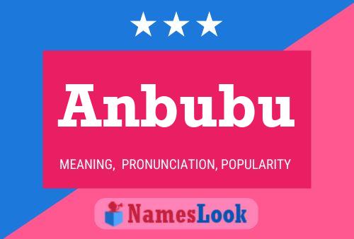 ملصق اسم Anbubu