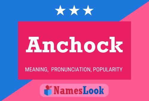 ملصق اسم Anchock