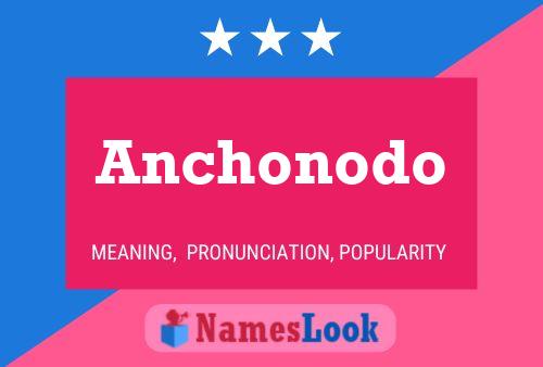 ملصق اسم Anchonodo