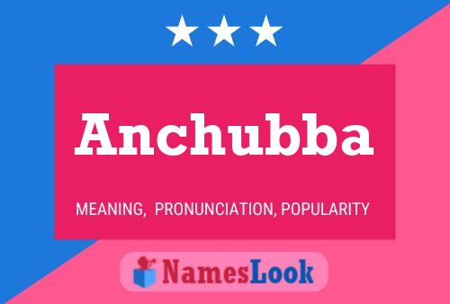 ملصق اسم Anchubba