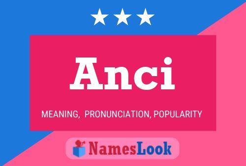 ملصق اسم Anci