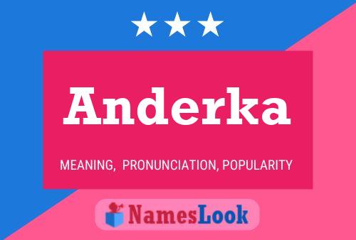 ملصق اسم Anderka