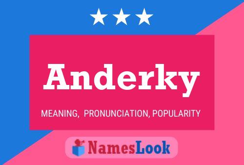 ملصق اسم Anderky