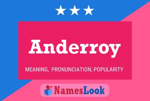 ملصق اسم Anderroy