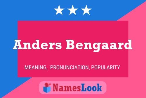 ملصق اسم Anders Bengaard