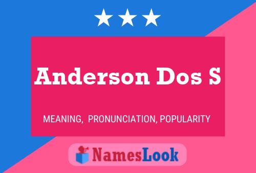 ملصق اسم Anderson Dos S