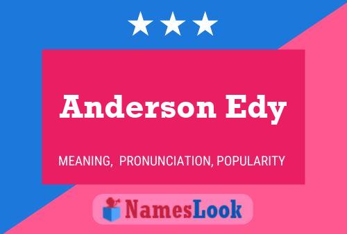 ملصق اسم Anderson Edy