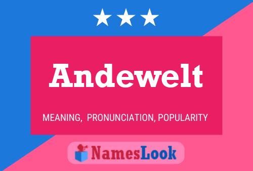 ملصق اسم Andewelt