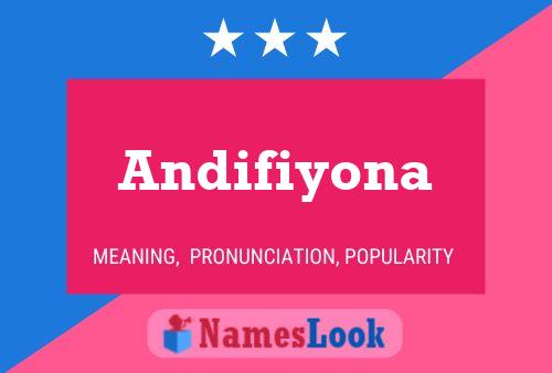 ملصق اسم Andifiyona