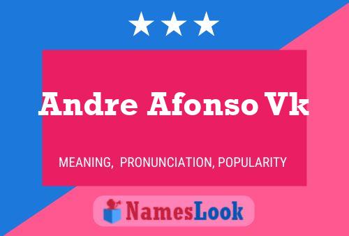 ملصق اسم Andre Afonso Vk