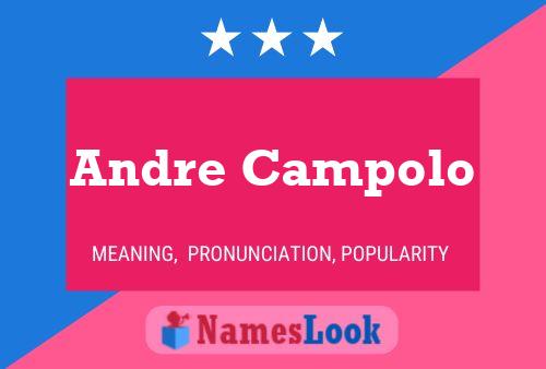 ملصق اسم Andre Campolo