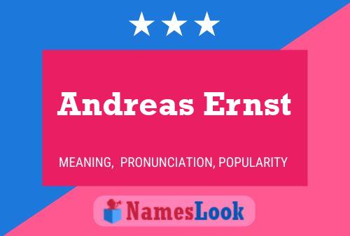 ملصق اسم Andreas Ernst