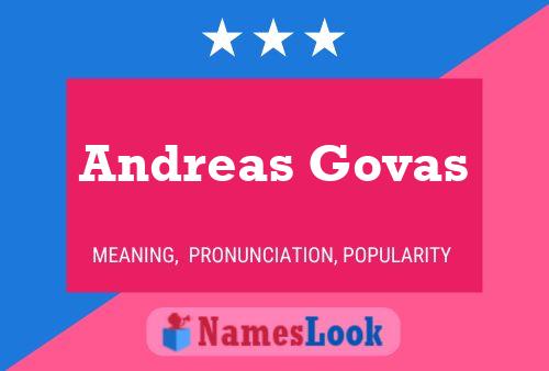 ملصق اسم Andreas Govas