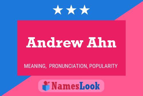 ملصق اسم Andrew Ahn