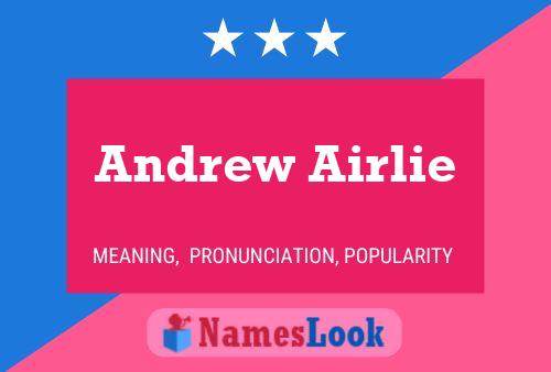 ملصق اسم Andrew Airlie