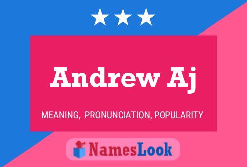 ملصق اسم Andrew Aj