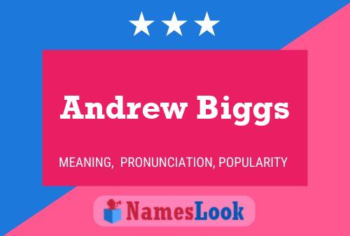 ملصق اسم Andrew Biggs