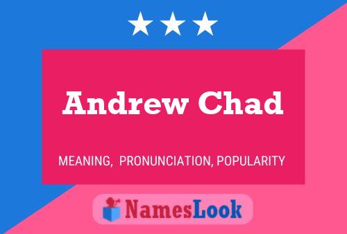 ملصق اسم Andrew Chad