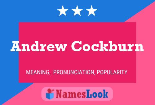 ملصق اسم Andrew Cockburn