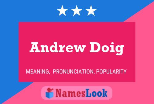 ملصق اسم Andrew Doig