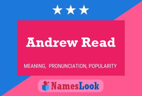 ملصق اسم Andrew Read