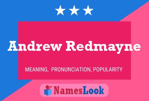 ملصق اسم Andrew Redmayne