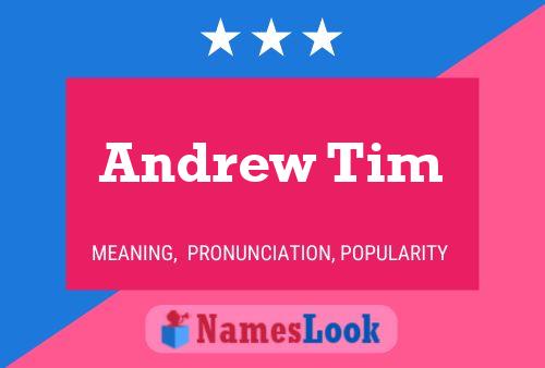 ملصق اسم Andrew Tim