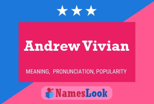 ملصق اسم Andrew Vivian