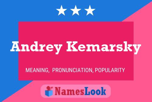 ملصق اسم Andrey Kemarsky