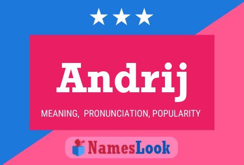 ملصق اسم Andrij