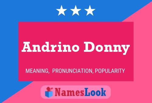 ملصق اسم Andrino Donny