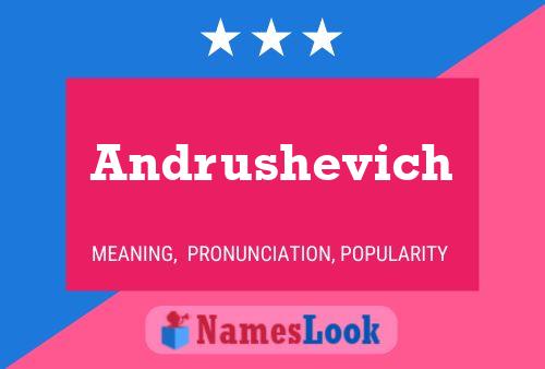 ملصق اسم Andrushevich