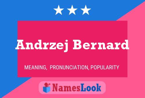 ملصق اسم Andrzej Bernard