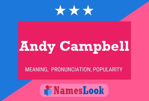 ملصق اسم Andy Campbell