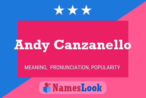 ملصق اسم Andy Canzanello