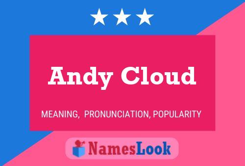 ملصق اسم Andy Cloud