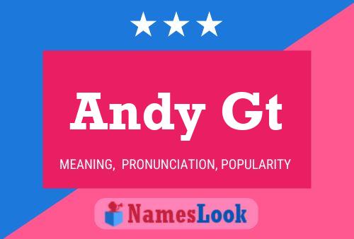 ملصق اسم Andy Gt